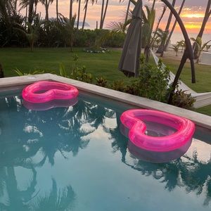 Ban.do PINK HEART floatie inter tube